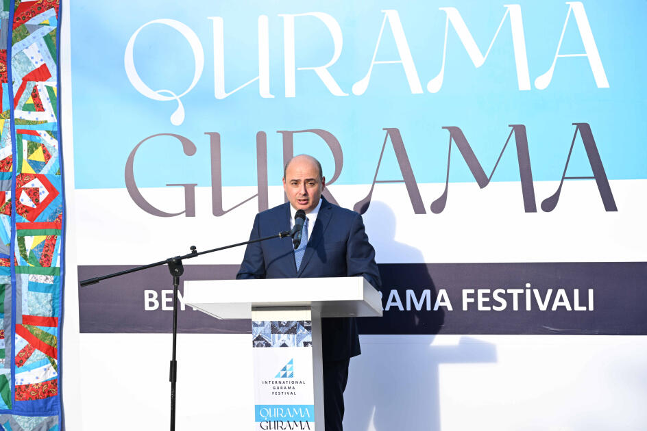 Azərbaycanda ilk dəfə keçirilən Beynəlxalq Qurama Festivalının açılış mərasimi olub