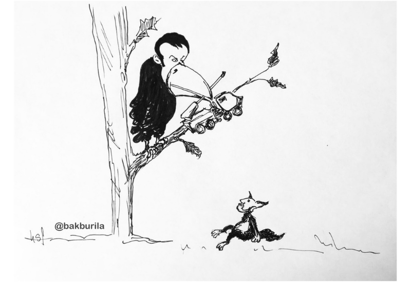 Макрон, Пашинян и старая басня