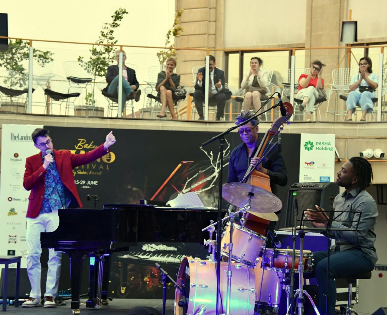 На Baku Piano Festival прошел концерт французской группы Адриaна Брондейса
