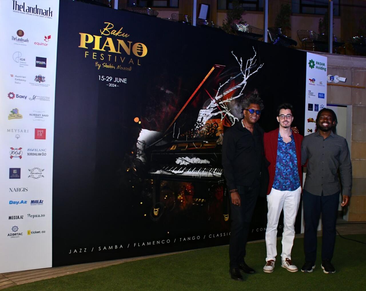 На Baku Piano Festival прошел концерт французской группы Адриaна Брондейса
