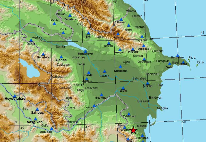 В Азербайджане произошло землетрясение