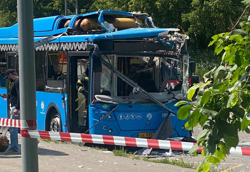 В Москве произошел взрыв в автобусе
