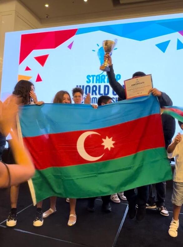 Студенты Miniboss Business School Baku стали победителями чемпионата мира по стартапам