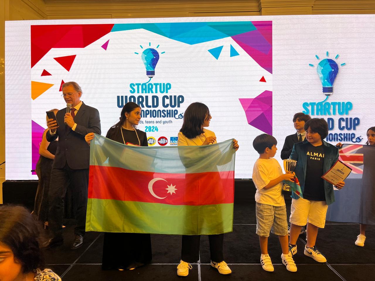 Студенты Miniboss Business School Baku стали победителями чемпионата мира по стартапам