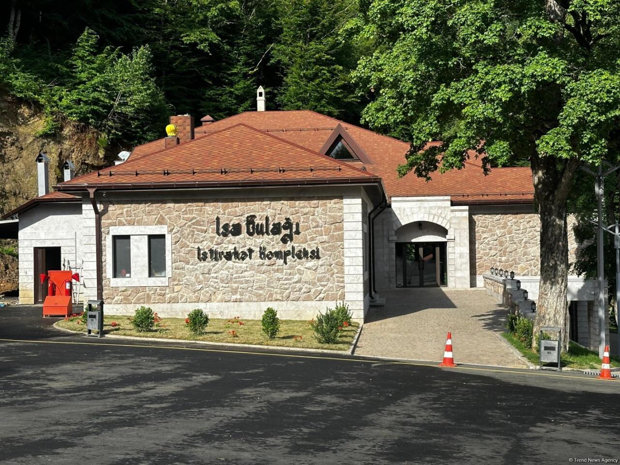 Yeni açılışı olan “İsa bulağı”ndan