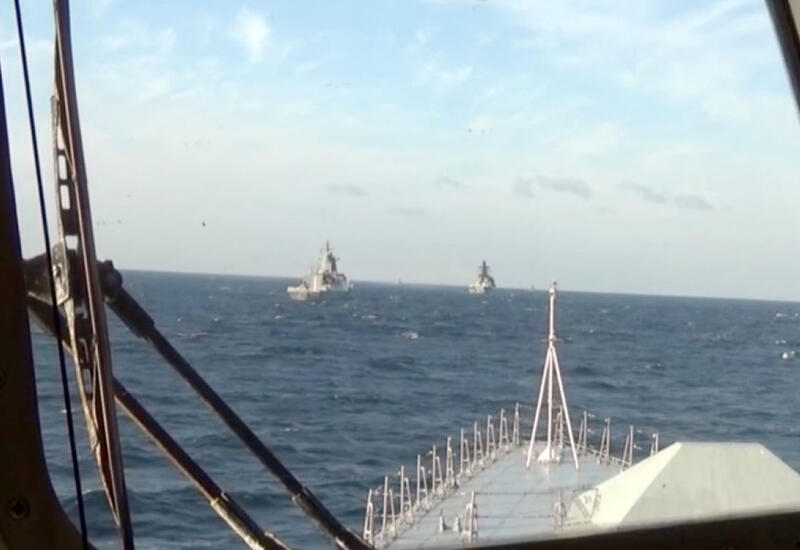 Россия и Китай начали совместные военно-морские учения