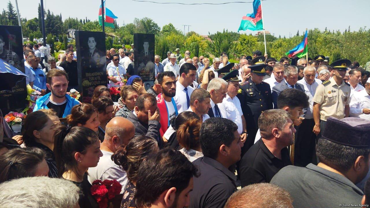 32 il əvvəl itkin düşən şəxsin nəşinin qalıqları Ağdamda dəfn edildi