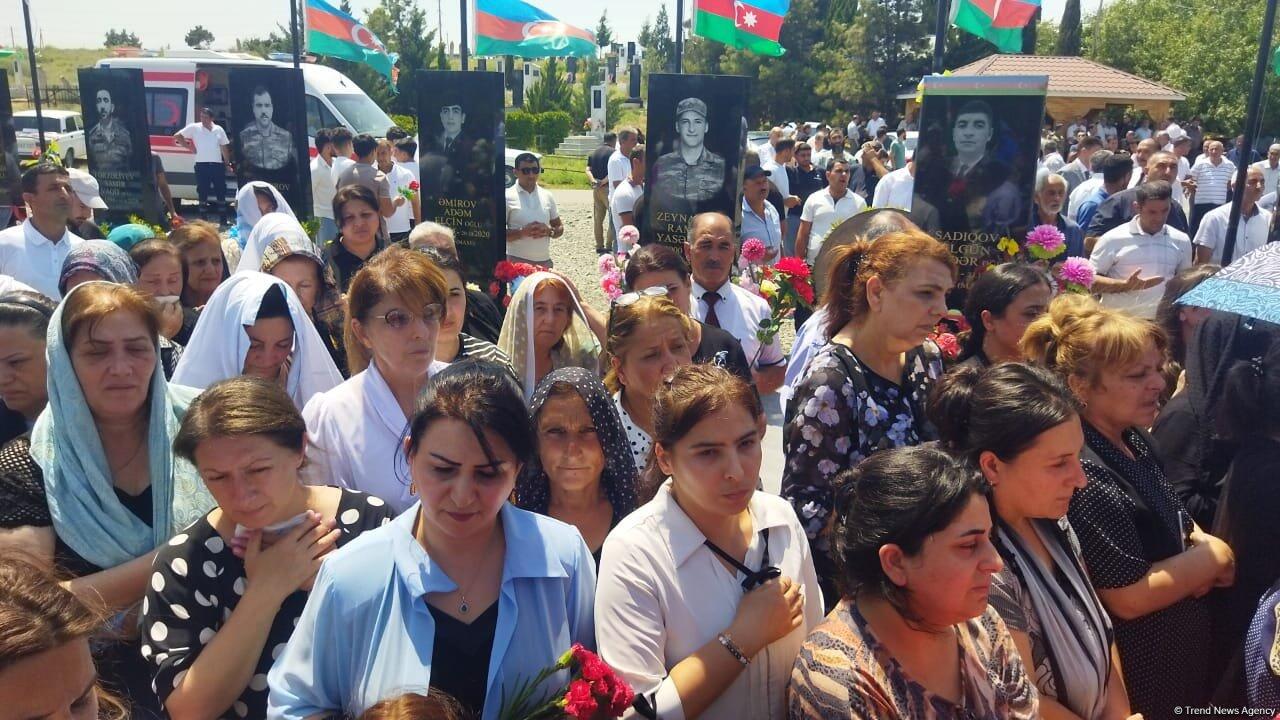 32 il əvvəl itkin düşən şəxsin nəşinin qalıqları Ağdamda dəfn edildi