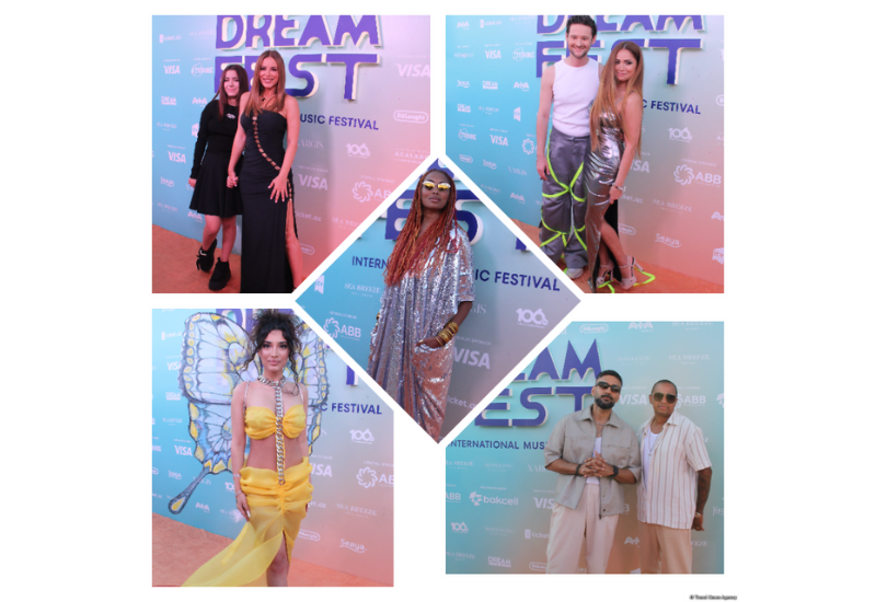 Звезды на красной дорожке на открытии первого Dream Fest в Баку