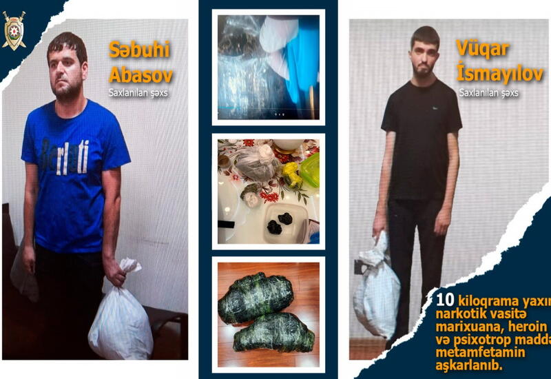 Bakıda narkotik satışını təşkil edən keçmiş məhkumlar saxlanılıb