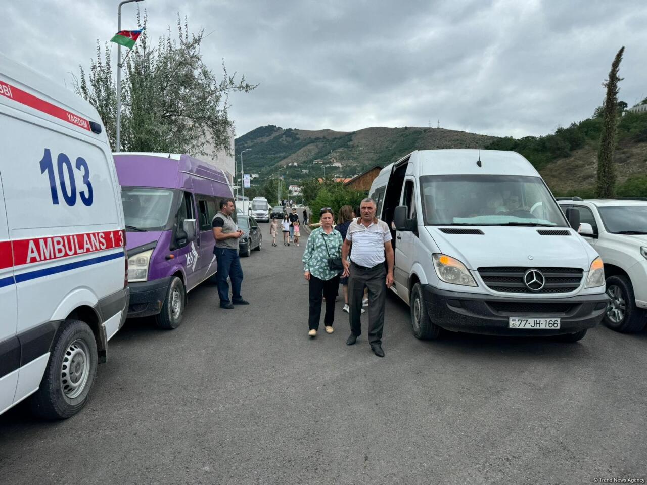 Növbəti köç karvanı Laçın şəhərinə çatıb