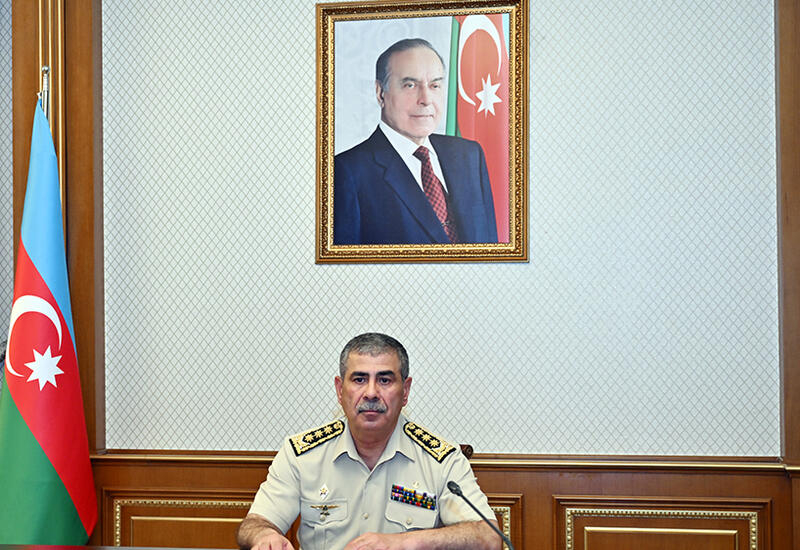 Müdafiə Nazirliyində birinci yarımilinin yekunlarına dair geniş tərkibli kollegiya iclası keçirildi