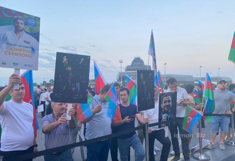 Вот как встретили Хидаята Гейдарова и Зелима Коцоева в Баку