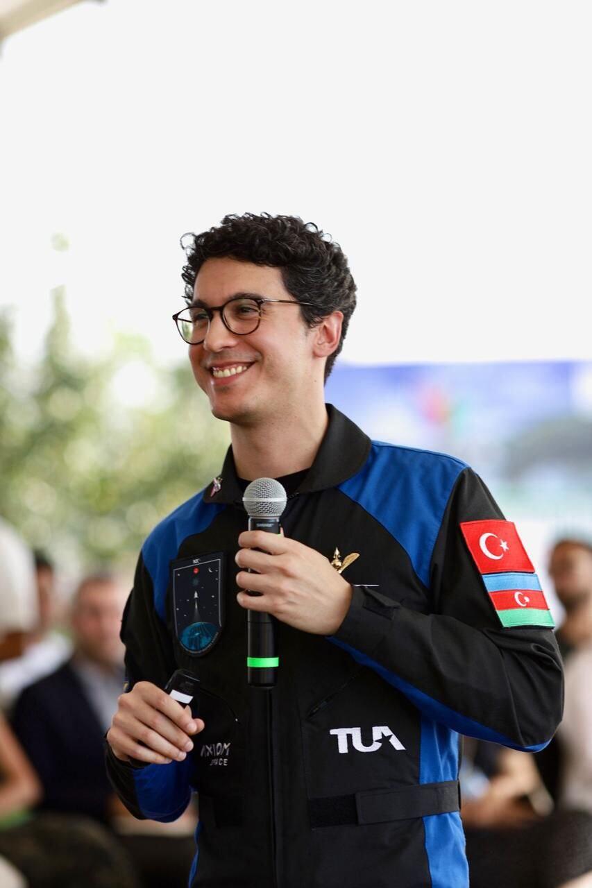 Məşhur türkiyəli astronavt Azərbaycana gəlib