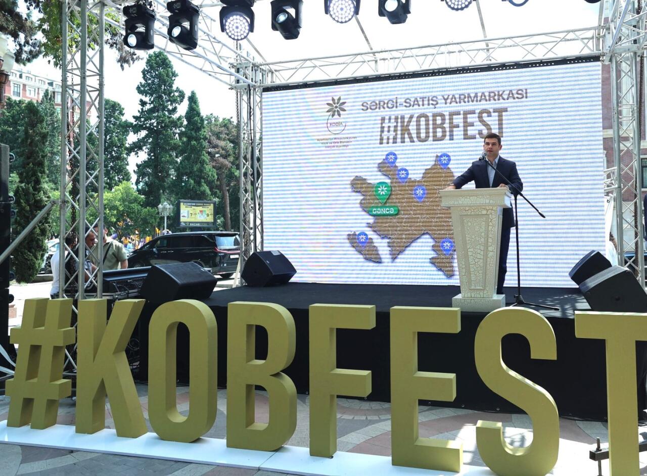 Gəncə şəhərində “KOB FEST” sərgi-satış yarmarkası keçirilir