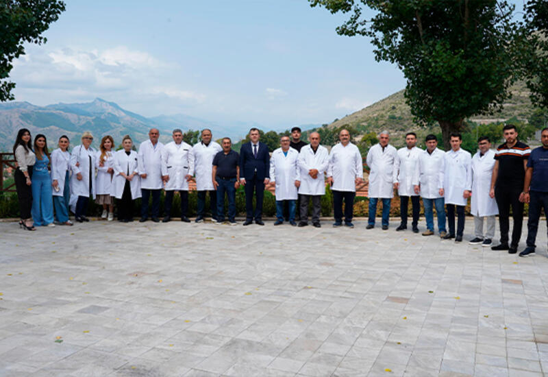 Səhiyyə Nazirliyi Laçında əhalinin növbəti tibbi müayinələrini təşkil edib