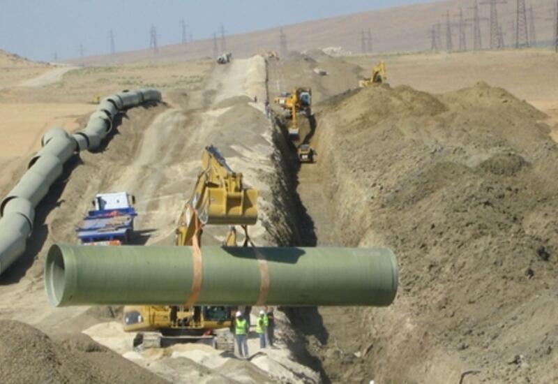 Oğuz-Qəbələ su kəmərində təmir-bərpa işləri aparılır