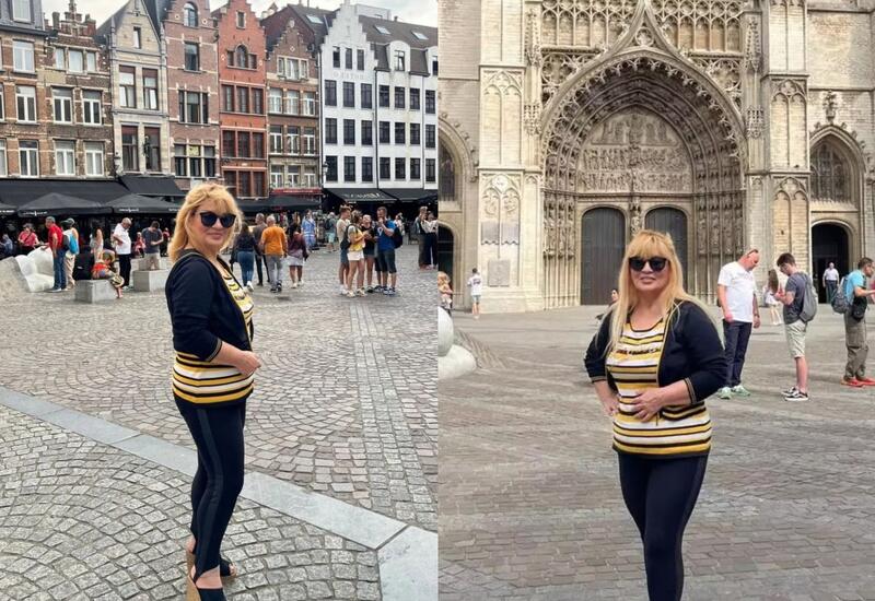 Nəvəsini görmək üçün Belçikaya getdi