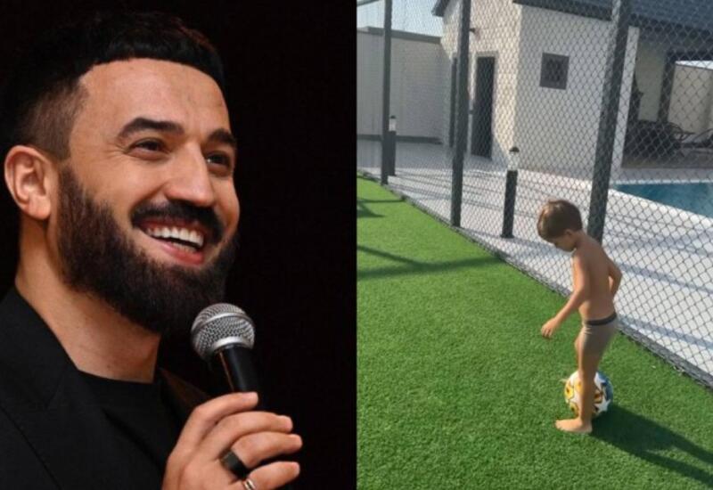 Zamiq oğlunun görüntülərini paylaşdı
