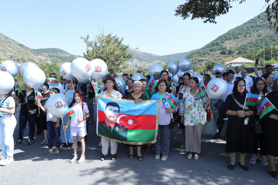 Церемония открытия Дня города Лачин