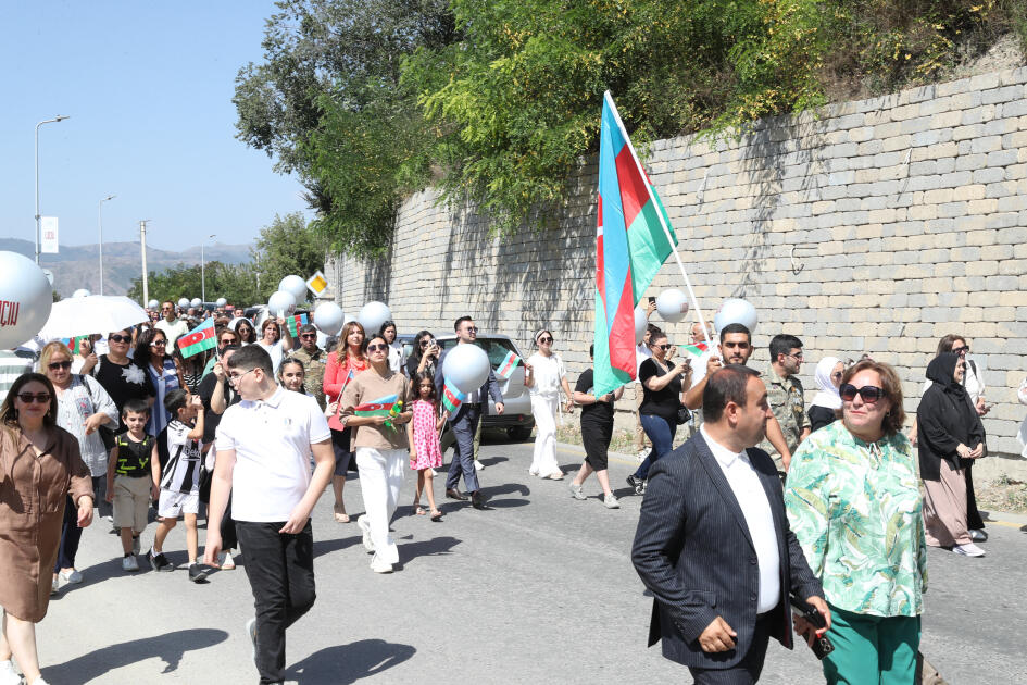 Церемония открытия Дня города Лачин