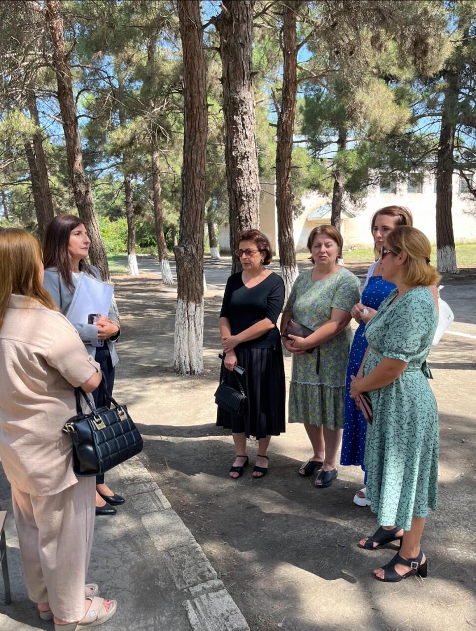 Sevil Mikayılova Xaçmazın Yalama kəndində seçicilərlə görüş keçirib
