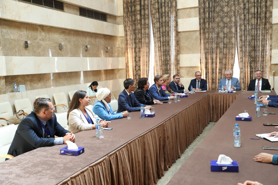 Мазахир Панахов встретился с членами ЦИК ряда стран