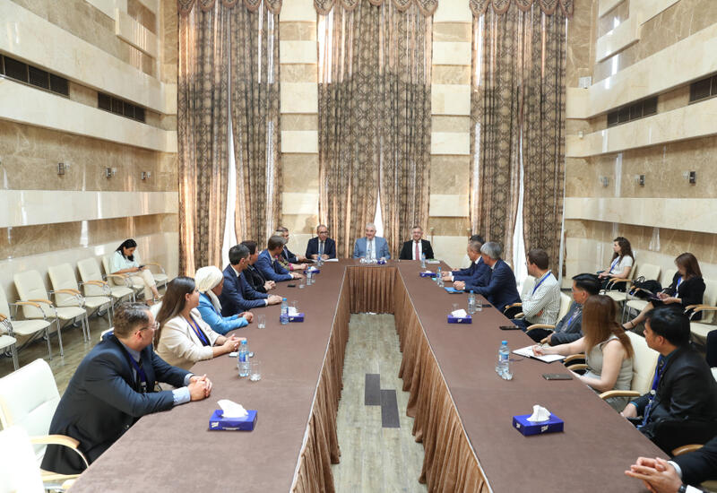 Мазахир Панахов встретился с членами ЦИК ряда стран