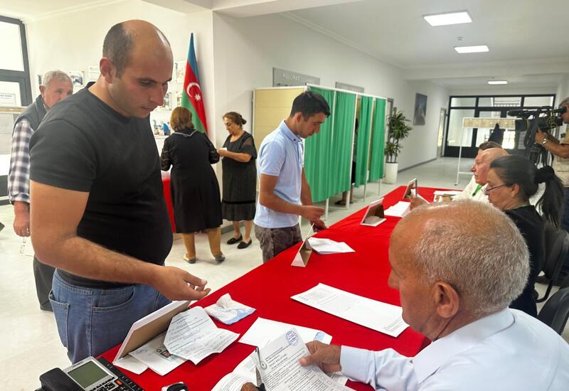 Azad edilmiş ərazilərdə saat 17:00-a olan seçici fəallığı açıqlanıb