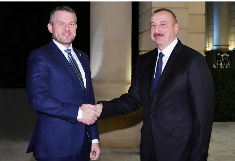 Prezident İlham Əliyev: Slovakiya ilə əlaqələr dinamik inkişaf yolundadır