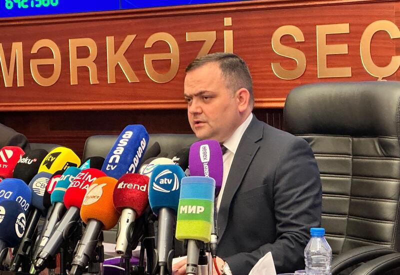 Брифинг в ЦИК Азербайджана