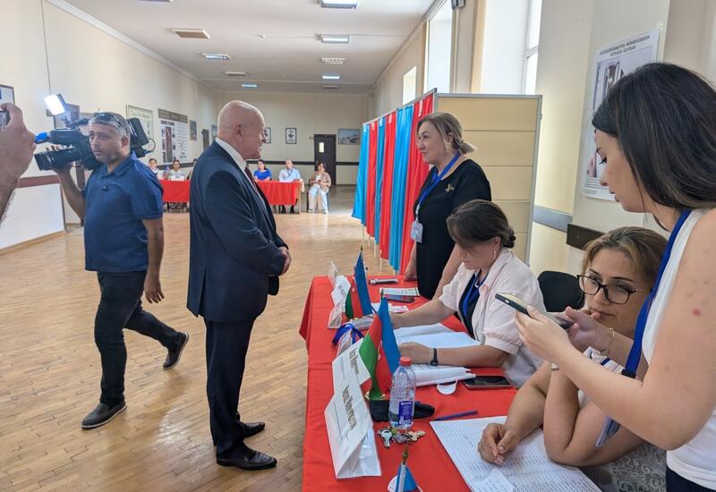 Лидер миссии наблюдателей от СНГ ознакомился с процессом голосования
