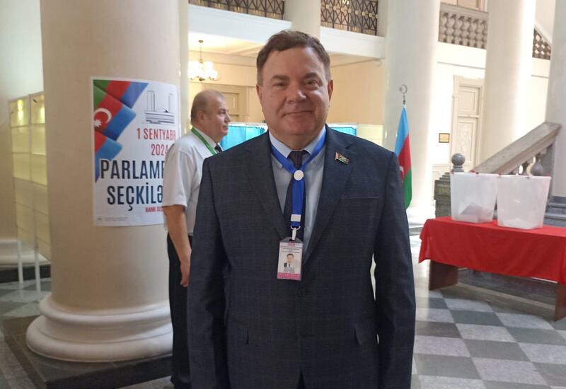 Parlament seçkiləri yüksək səviyyədə təşkil olunub