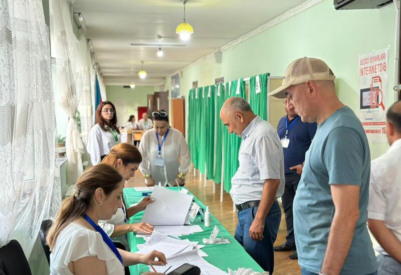 28 saylı məntəqədə 400-dən çox şəxs səs verib