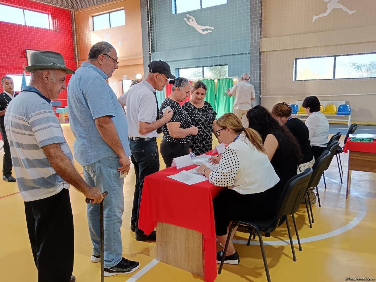 Население Зангилана голосует