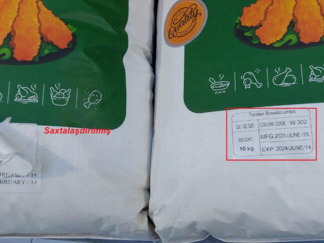 Bu mağaza məhsulların yararlılıq müddətini saxtalaşdırırmış