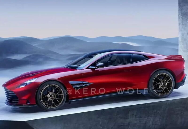 Раскрыта внешность нового суперкара Aston Martin Vanquish c V12