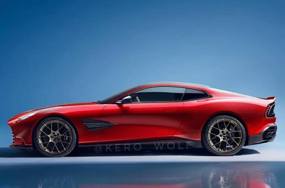 Раскрыта внешность нового суперкара Aston Martin Vanquish c V12
