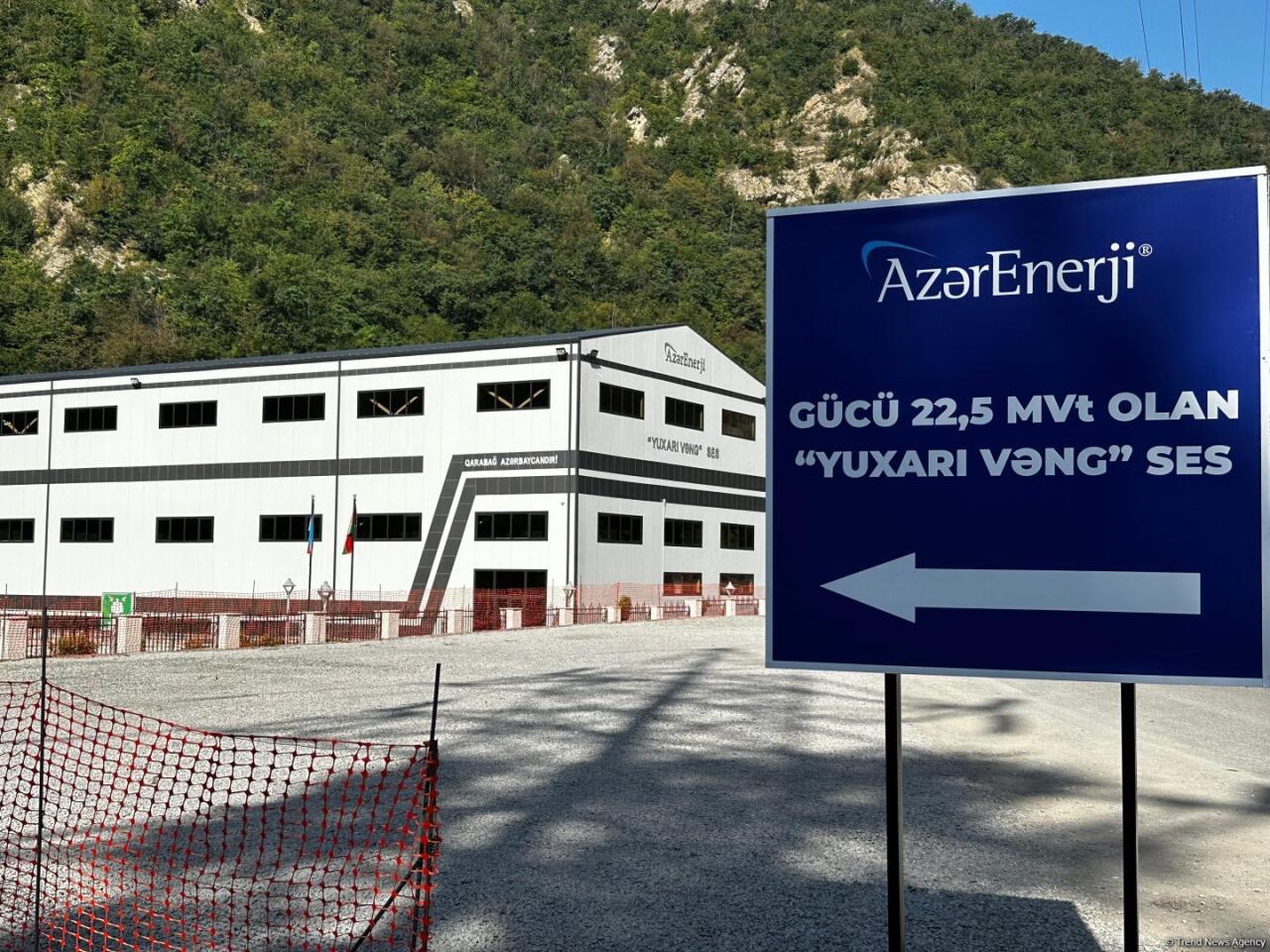“Yuxarı Vəng” SES-də 66 milyon kilovat-saatadək “yaşıl” enerji istehsal olunacaq