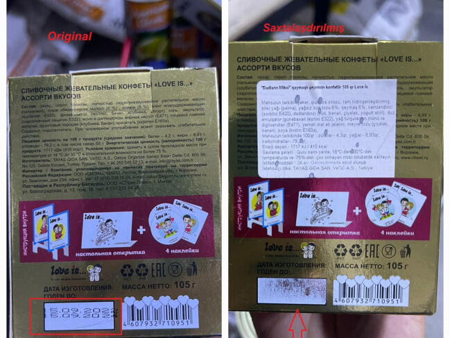 Bu mağaza məhsulların yararlılıq müddətini saxtalaşdırırmış