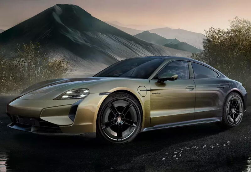 Porsche Taycan Turbo S получил уникальный цвет кузова