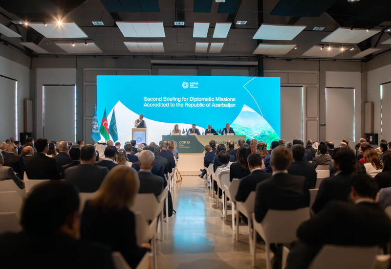 Представителям дипкорпуса рассказали о подготовке к COP29 и плане мероприятий