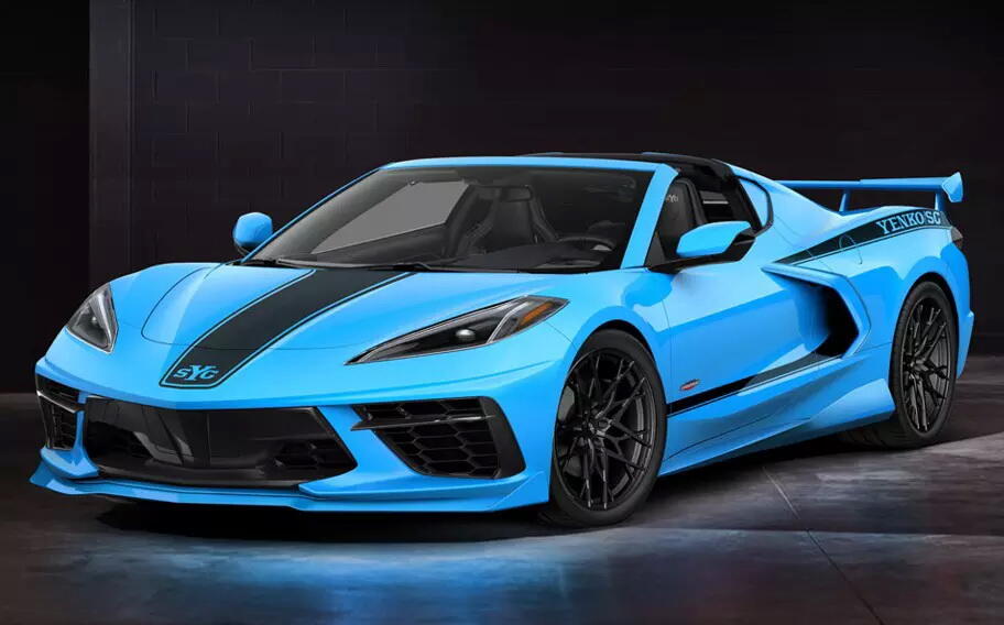 Chevrolet Corvette превратят в эксклюзивный 1000-сильный суперкар