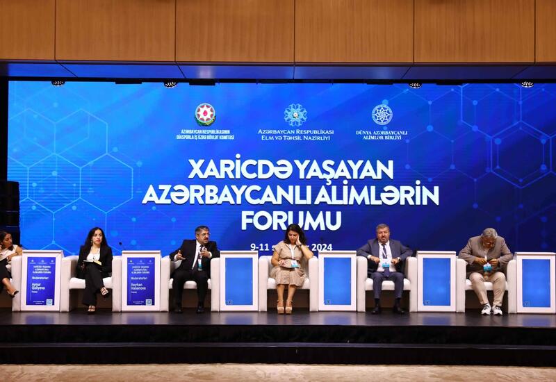 Xaricdə Yaşayan Azərbaycanlı Alimlərin Forumu öz işini sessiyalarla davam etdirir