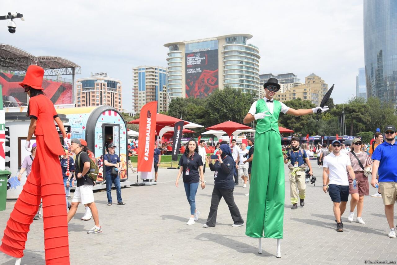 Bakıdakı "Formula 1"in qonaqları