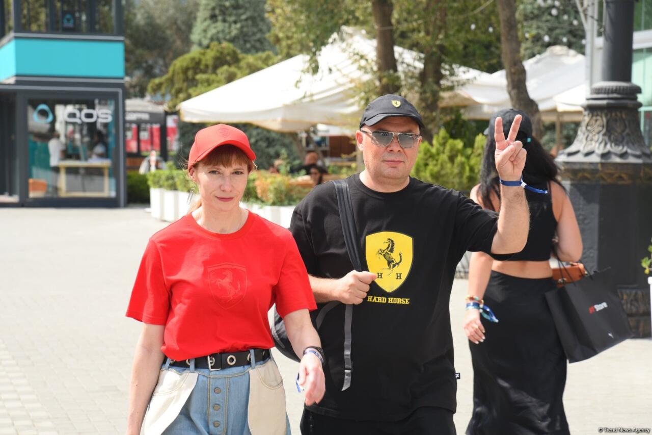 Bakıdakı "Formula 1"in qonaqları