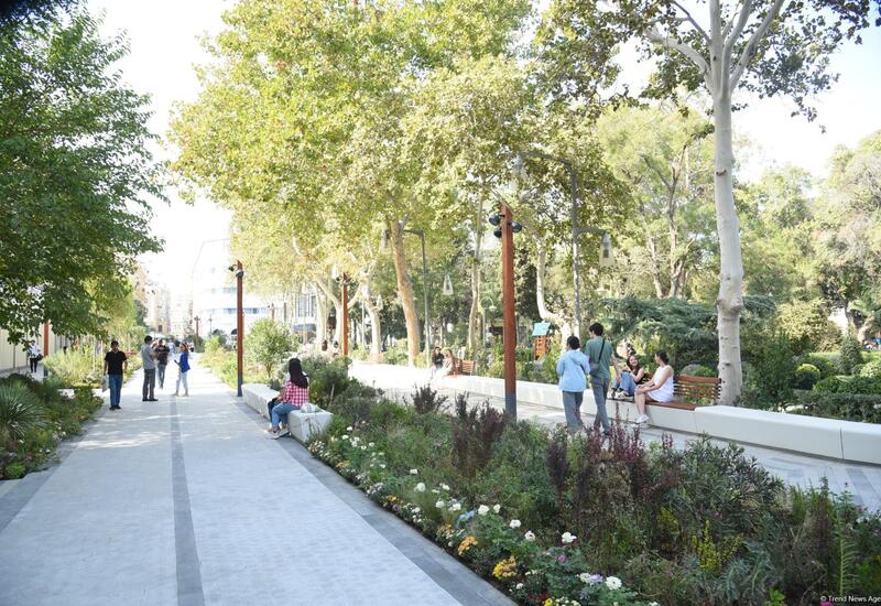"Xaqani" bağı və ətraf ərazilərdə aparılmış abadlıq və yenidənqurma işlərindən