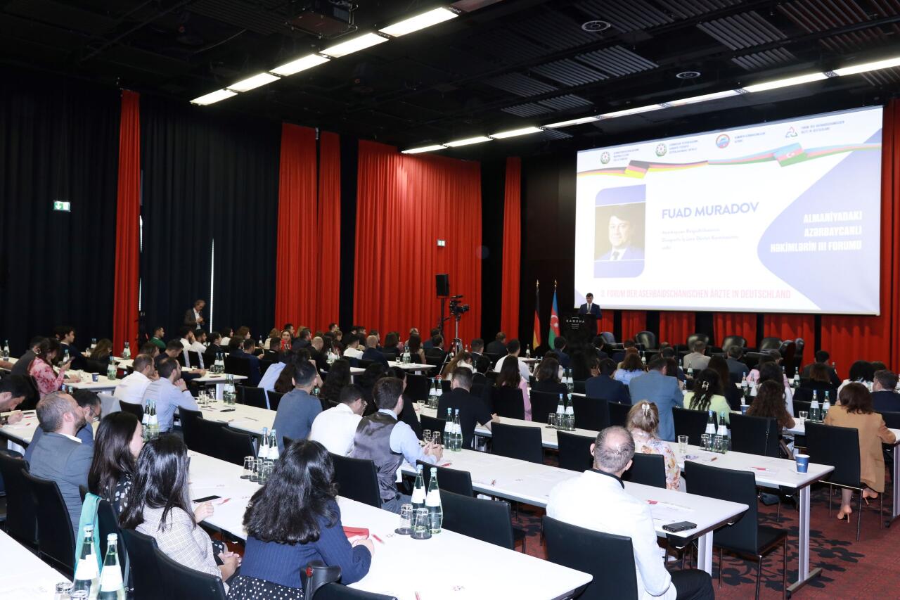 Almaniyada Yaşayan Azərbaycanlı Həkimlərin III Forumu keçirilir