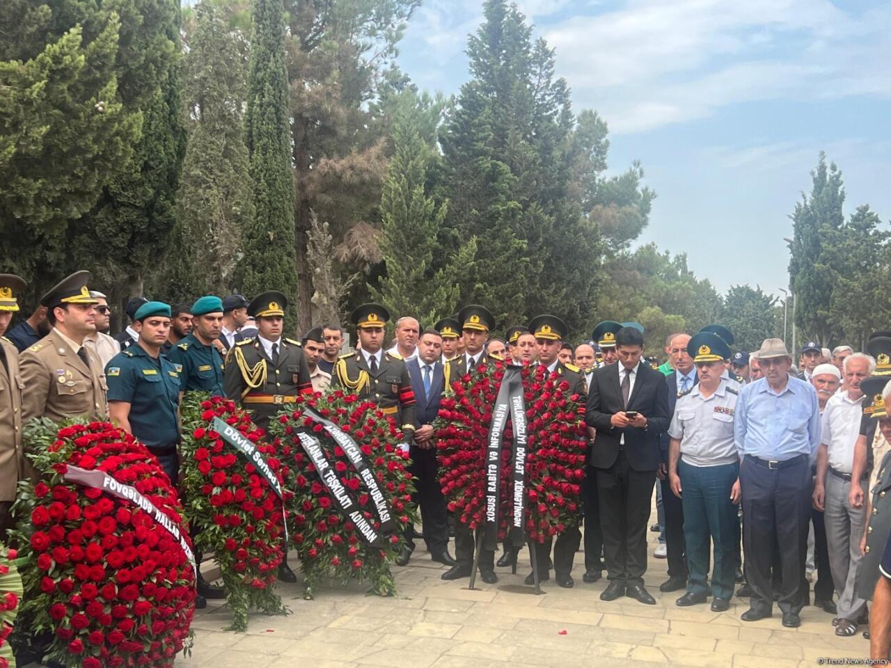 Фатма Саттарова похоронена во II Аллее почетного захоронения в Баку