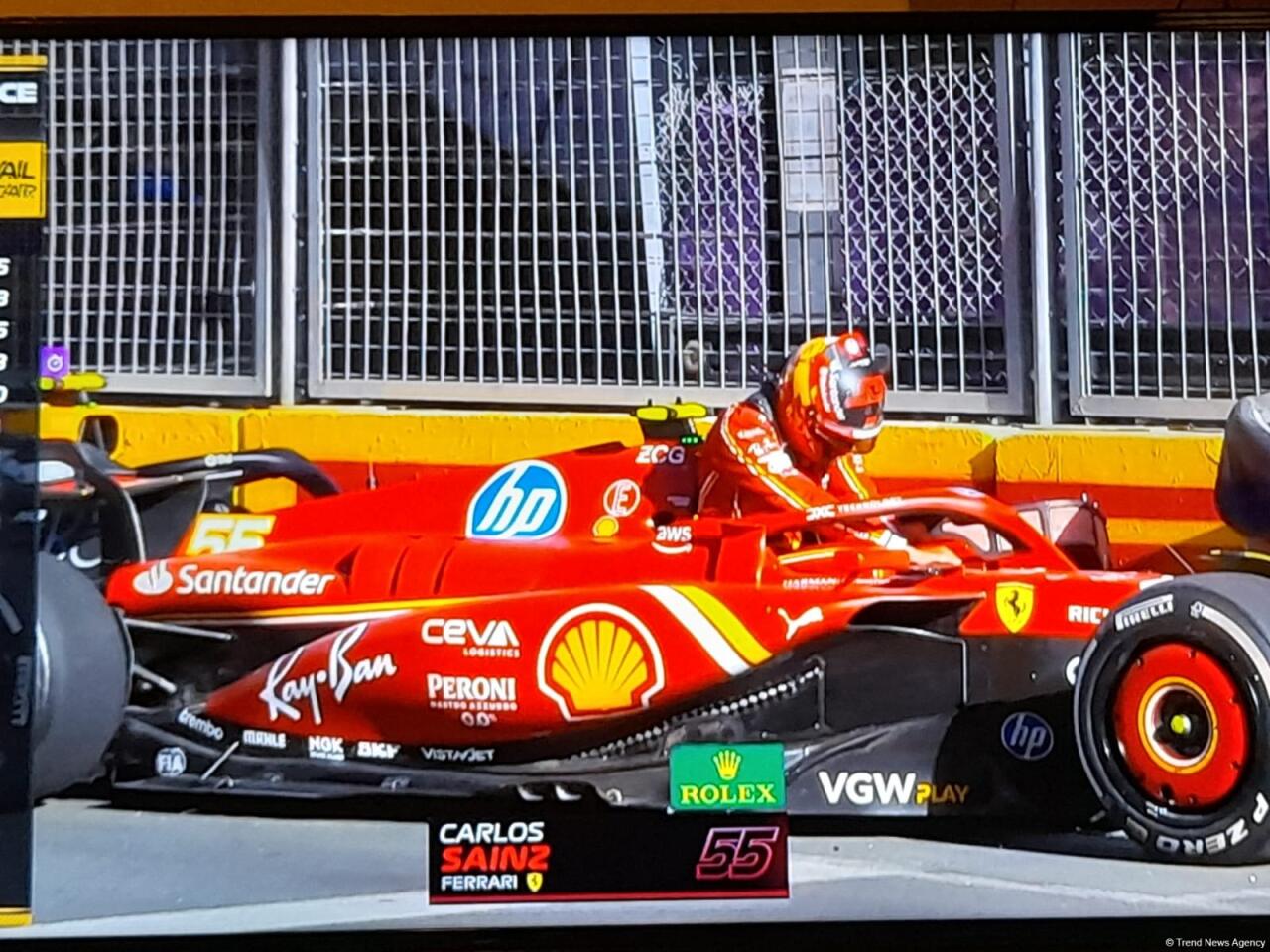 Bakıda "Formula 1" final yarışında ağır qəza baş verib